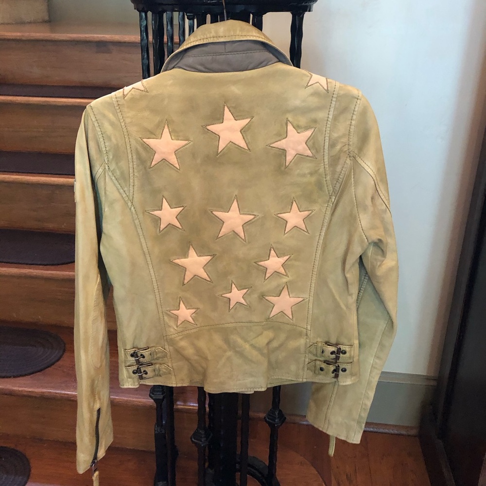 Maturities Star Leather Jacket
